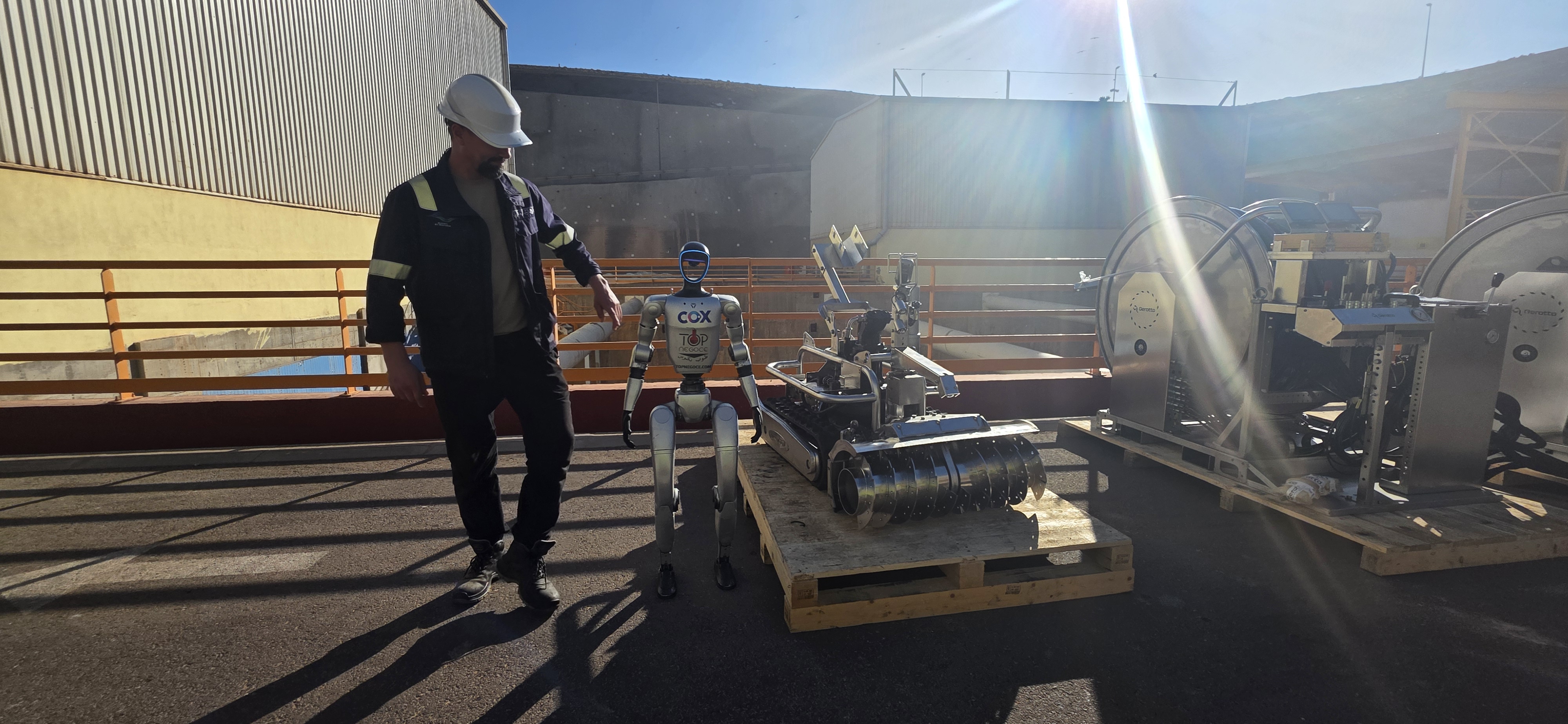 AYA Robot at Cox Desalination Station